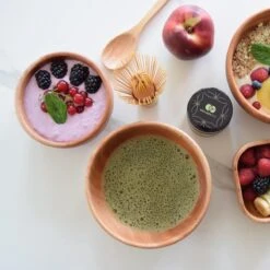 Khaya - Houten Kom Ø15 Cm - Voor Ontbijt, Soep & Matcha Thee - Duurzaam - Vegan -Serviesselectie Winkel 1200x1200 550