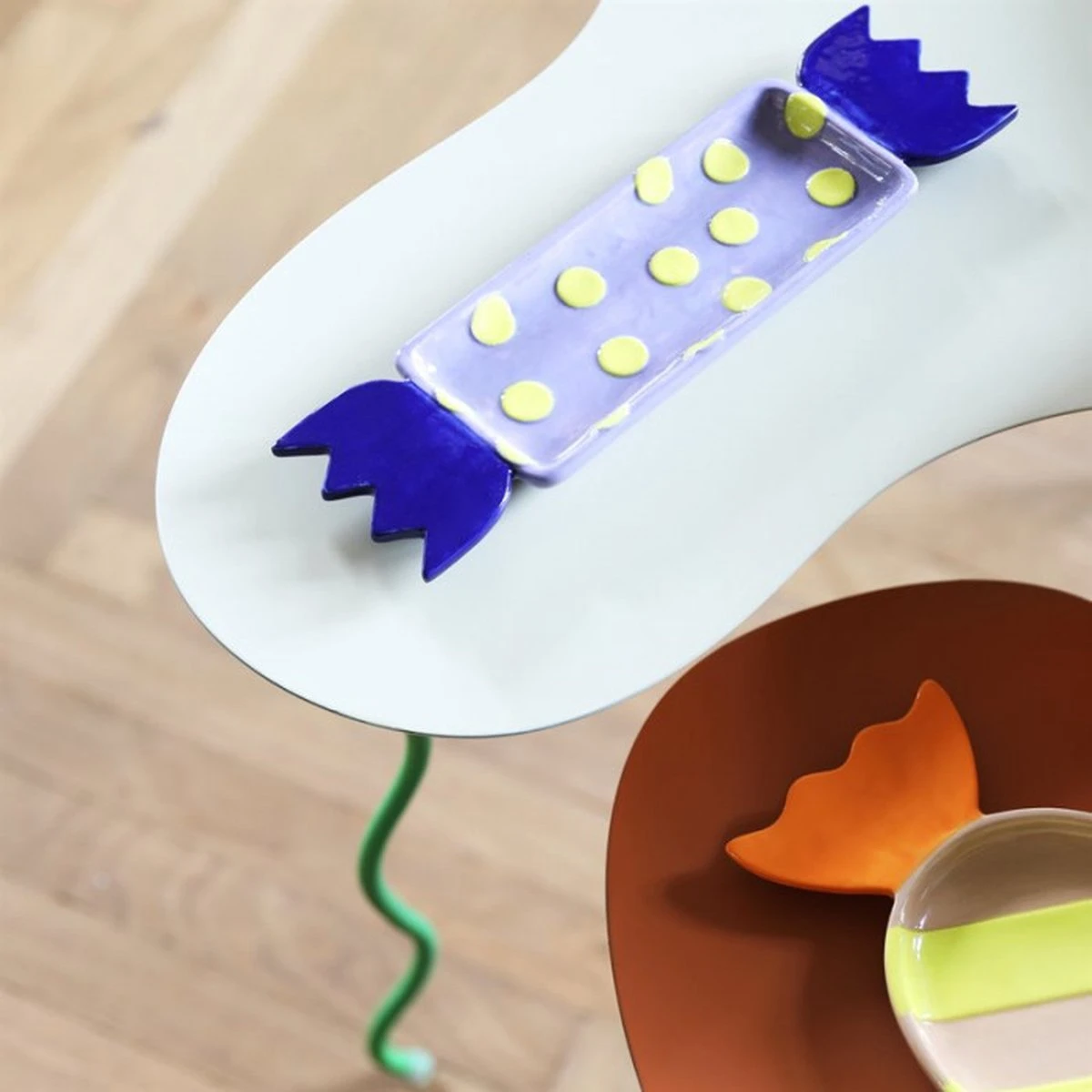 Plate Candy Dots - Klevering 2 Plate Candy Dots - Klevering - Afbeelding 2