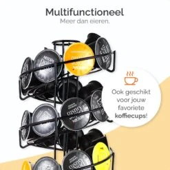 Goliving Eierrek - Eierhouder - Eiermand - Eieren Bewaren - Draaibaar - Ruimtebesparend - RVS - Zwart 11 Goliving Eierrek - Eierhouder - Eiermand - Eieren Bewaren - Draaibaar - Ruimtebesparend - RVS - Zwart -Serviesselectie Winkel 1200x1200 596