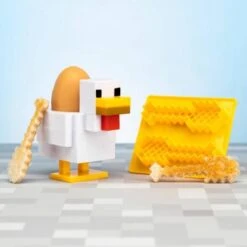 Minecraft - Kip Eierdopje En Toastsnijder -Serviesselectie Winkel 1200x1200 602
