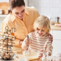 Eiermand – Eierrek – Eierhouder – Eieren – Zwart - Pasen - Tot 40 Eieren - BAULK® -Serviesselectie Winkel 1200x1200 620