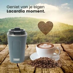 LaCardia Koffiebeker To Go Premium Blauw – Thermosbeker – Theebeker – 380ML – Herbruikbaar -Serviesselectie Winkel 1200x1200 643