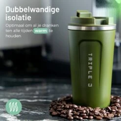 Triple J® Koffiebeker To Go - Thermosbeker - BPA & Lekvrij - 510ml - Groen 16 Triple J® Koffiebeker To Go - Thermosbeker - BPA & Lekvrij - 510ml - Groen -Serviesselectie Winkel 1200x1200 705