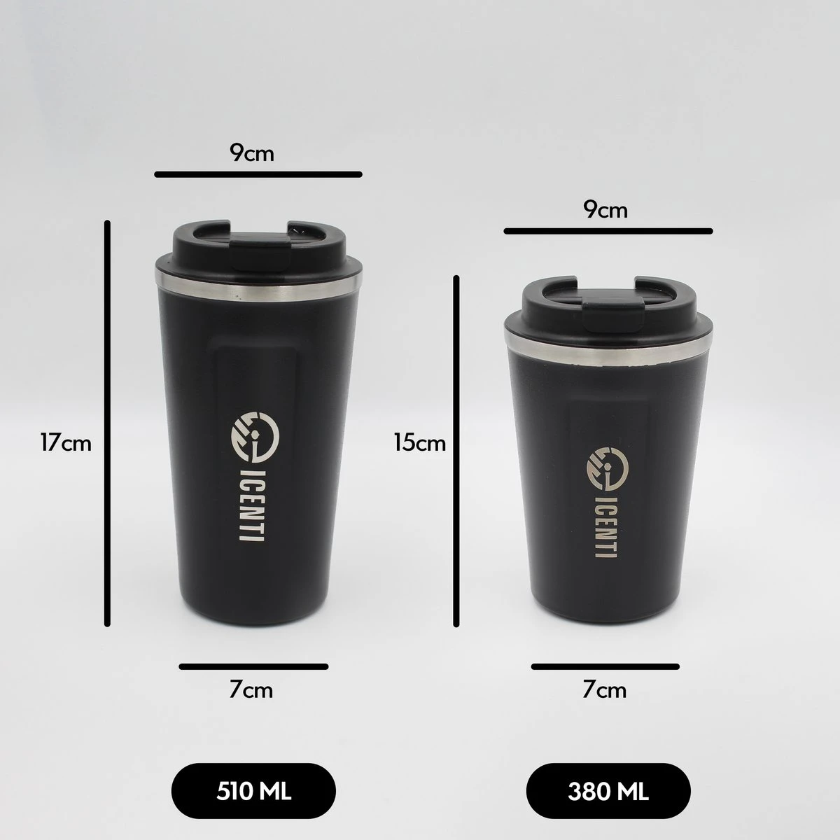 ICENTI - RVS Koffiebeker To Go - 380ml – Groen - Thermosbeker - Lekvrij - Dubbelwandig - Koffie Beker - Theebeker – Coffeemugg - Theemugg 5 ICENTI - RVS Koffiebeker To Go - 380ml – Groen - Thermosbeker - Lekvrij - Dubbelwandig - Koffie Beker - Theebeker – Coffeemugg - Theemugg - Afbeelding 5