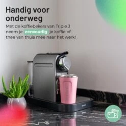 Triple J® Koffiebeker To Go - Thermosbeker - BPA & Lekvrij - 380ml - Roze 9 Triple J® Koffiebeker To Go - Thermosbeker - BPA & Lekvrij - 380ml - Roze -Serviesselectie Winkel 1200x1200 719