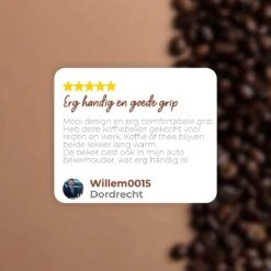 SIP !T® Premium RVS Koffiebeker To Go Thermosbeker – 380 ML – Herbruikbare Koffie & Theebeker – Lekvrij – Zwart - Valentijn -Serviesselectie Winkel 1200x1200 736