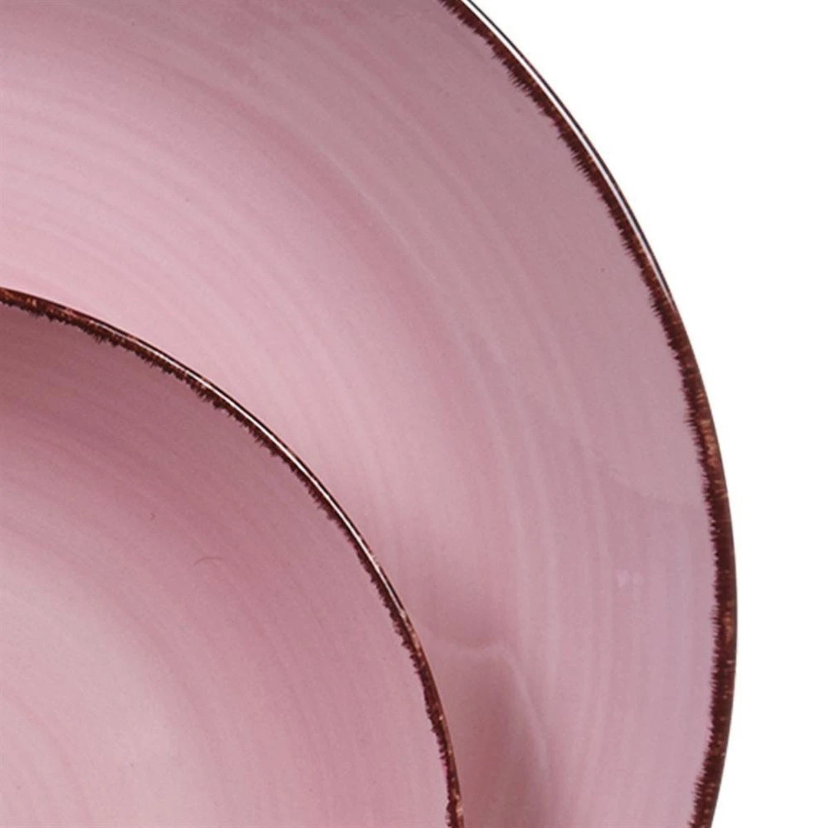 Excellent Houseware Excellent Serviesset 16 Delig - Aardewerk - Roze 2 Excellent Houseware Excellent Serviesset 16 Delig - Aardewerk - Roze - Afbeelding 2