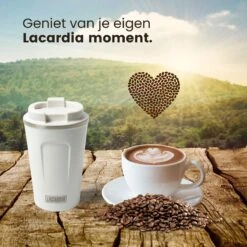 LaCardia Koffiebeker To Go Premium Wit – Thermosbeker – Theebeker – 380ML – Herbruikbaar 17 LaCardia Koffiebeker To Go Premium Wit – Thermosbeker – Theebeker – 380ML – Herbruikbaar -Serviesselectie Winkel 1200x1200 769