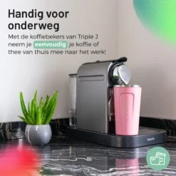Triple J® Koffiebeker To Go - Thermosbeker - BPA & Lekvrij - 510ml - Roze 14 Triple J® Koffiebeker To Go - Thermosbeker - BPA & Lekvrij - 510ml - Roze -Serviesselectie Winkel 1200x1200 778