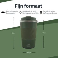 GOAT Outdoor RVS Koffiebeker To Go - Thermosbeker - Theebeker - Reisbeker - Lekvrij - 380ml - Groen 11 GOAT Outdoor RVS Koffiebeker To Go - Thermosbeker - Theebeker - Reisbeker - Lekvrij - 380ml - Groen -Serviesselectie Winkel 1200x1200 802