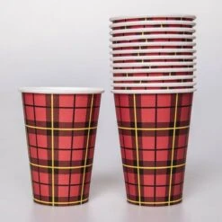 Merkloos Wegwerp Drinkbeker - Met Roerstokjes 3000 Stuks - 180 Ml - 7,5 Oz - Partybeker Van Papier - Wegwerp Koffie Beker - Wegwerpbeker - Drinkbeker - Koffiebekers To Go - Hygiënegebieden - Schenkbeker - Kartonnen Bekers - Drinkbeker 2500 Stuks + 500