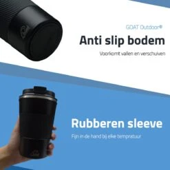 GOAT Outdoor RVS Koffiebeker To Go - Thermosbeker - Theebeker - Reisbeker - Lekvrij - 380ml - Zwart 10 GOAT Outdoor RVS Koffiebeker To Go - Thermosbeker - Theebeker - Reisbeker - Lekvrij - 380ml - Zwart -Serviesselectie Winkel 1200x1200 868