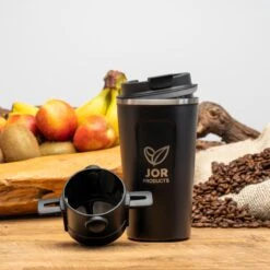 JOR Products® Thermobeker - Koffiezetapparaat - Koffiebonen - Thee - Koffiemachine - Thermoskan - Espressomachine - Reizen - Camping - Koffiefilterhouder -Serviesselectie Winkel 1200x1200 888
