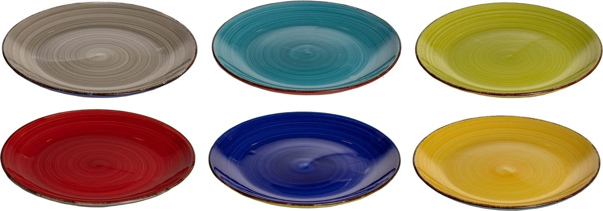 Imperial Kitchen Serviesset Malaga - Geschikt Voor 6 Personen - 18 Delig 3 Imperial Kitchen Serviesset Malaga - Geschikt Voor 6 Personen - 18 Delig - Afbeelding 3