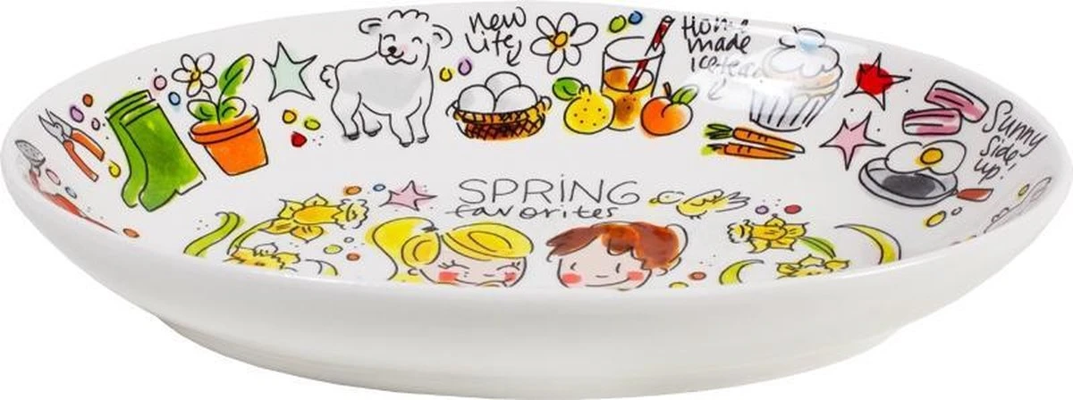Blond Amsterdam Pasen Snackschaal - Spring Favorites - Ø28,5 Cm 2 Blond Amsterdam Pasen Snackschaal - Spring Favorites - Ø28,5 Cm - Afbeelding 2