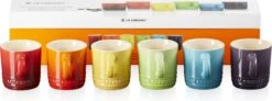 Le Creuset Espresso Kopjes Rainbow 100 Ml - 6 Stuks -Serviesselectie Winkel 1200x449 1