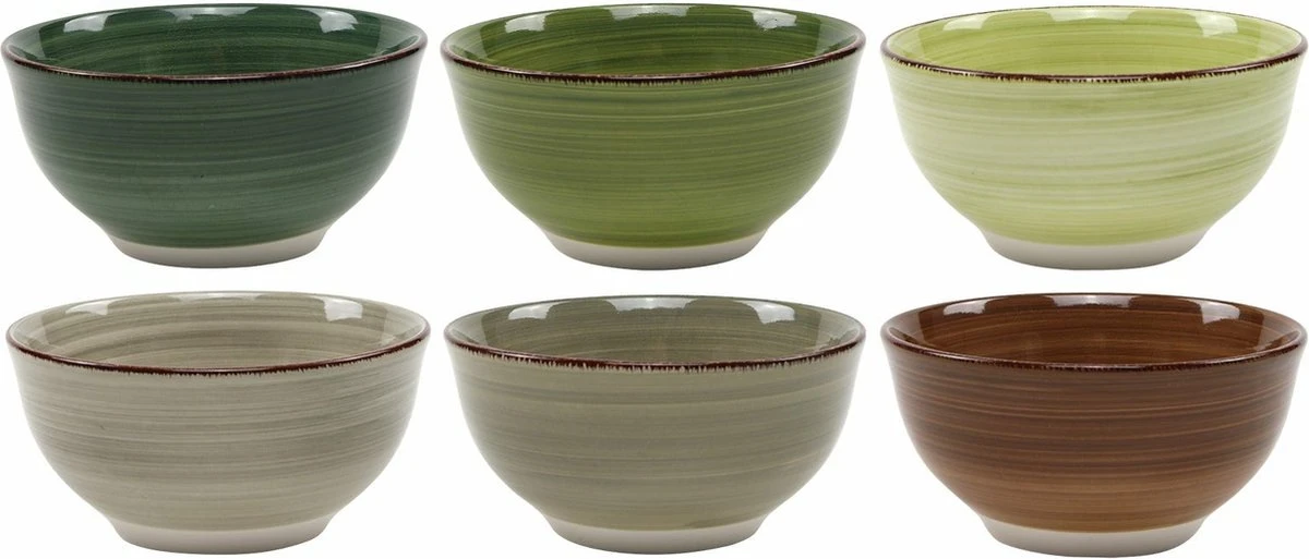 Studio Tavola Kleine Kommen Sunny Summer ø 12 Cm - 6 Stuks 2 Studio Tavola Kleine Kommen Sunny Summer ø 12 Cm - 6 Stuks - Afbeelding 2