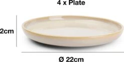 Salt&Pepper Tabo Beige - Serviesset - 4 Persoons - 12 Delig - Crème/Beige -Serviesselectie Winkel 1200x603 1