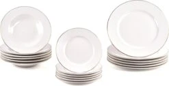 LeRijn® Serviesset Deventer 6 Persoons - 18 Delig - Licht Crème Wit Met Gouden Rand En Motief - Dinerborden - Soepborden - Dessertborden - Borden Servies - Bordenset 23 LeRijn® Serviesset Deventer 6 Persoons - 18 Delig - Licht Crème Wit Met Gouden Rand En Motief - Dinerborden - Soepborden - Dessertborden - Borden Servies - Bordenset -Serviesselectie Winkel 1200x612