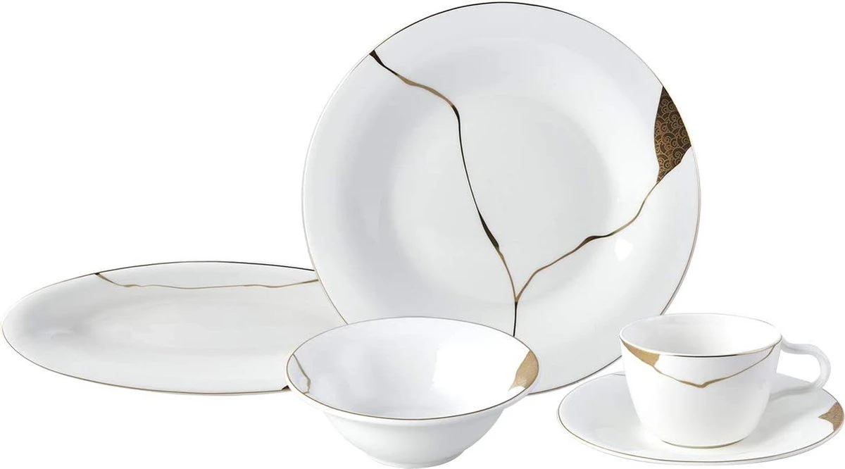 Karaca Fine Pearl Quora 26-delige Combiserviesset Voor 6 Personen, Porseleinen Serviesset, Tafelservies Voor 6 Personen, Ontbijtbord + Koffiebeker 2 Karaca Fine Pearl Quora 26-delige Combiserviesset Voor 6 Personen, Porseleinen Serviesset, Tafelservies Voor 6 Personen, Ontbijtbord + Koffiebeker - Afbeelding 2