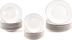 LeRijn® Serviesset Deventer 8 Persoons - 24 Delig - Licht Crème Wit Met Gouden Rand En Motief - Dinerborden - Soepborden - Dessertborden - Borden Servies - Bordenset 18 LeRijn® Serviesset Deventer 8 Persoons - 24 Delig - Licht Crème Wit Met Gouden Rand En Motief - Dinerborden - Soepborden - Dessertborden - Borden Servies - Bordenset -Serviesselectie Winkel 1200x671