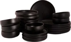 Maastricht Porselein Serviesset Universe Porselein 6-persoons 24-delig Zwart 27 Maastricht Porselein Serviesset Universe Porselein 6-persoons 24-delig Zwart -Serviesselectie Winkel 1200x707 2
