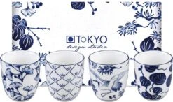Tokyo Design Studio - Flora Japonica - Kopjes - Porselein - Set Van 4 - 170ml - Topkwaliteit -Serviesselectie Winkel 1200x711