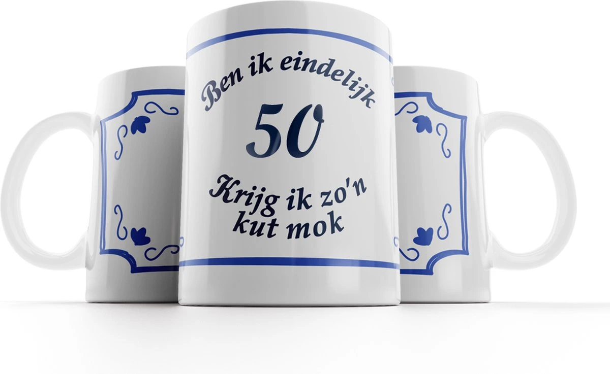 Merkloos Kut Mok 50 Jaar |Ben Ik Eindelijk 50 Jaar Krijg Ik Zo’n Kutmok| Mok Verjaardag |Cadeau Mok| Grappige Mok | Cadeau Abraham | Cadeau Sara | Kuttegel 50 Jaar 1 Merkloos Kut Mok 50 Jaar |Ben Ik Eindelijk 50 Jaar Krijg Ik Zo’n Kutmok| Mok Verjaardag |Cadeau Mok| Grappige Mok | Cadeau Abraham | Cadeau Sara | Kuttegel 50 Jaar