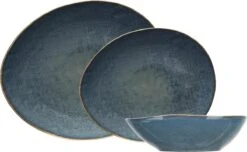 Cosy & Trendy Serviesset Aicha Blue 18-Delig - 6 Persoons -Serviesselectie Winkel 1200x737