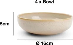 Salt&Pepper Tabo Beige - Serviesset - 4 Persoons - 12 Delig - Crème/Beige -Serviesselectie Winkel 1200x750 1