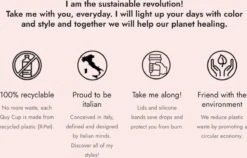 Quy Cup - 90ml Ecologische Reis Beker - Espressobeker “Peanuts Snoopy Music” Met Zwarte Siliconen Deksel -Serviesselectie Winkel 1200x769 3