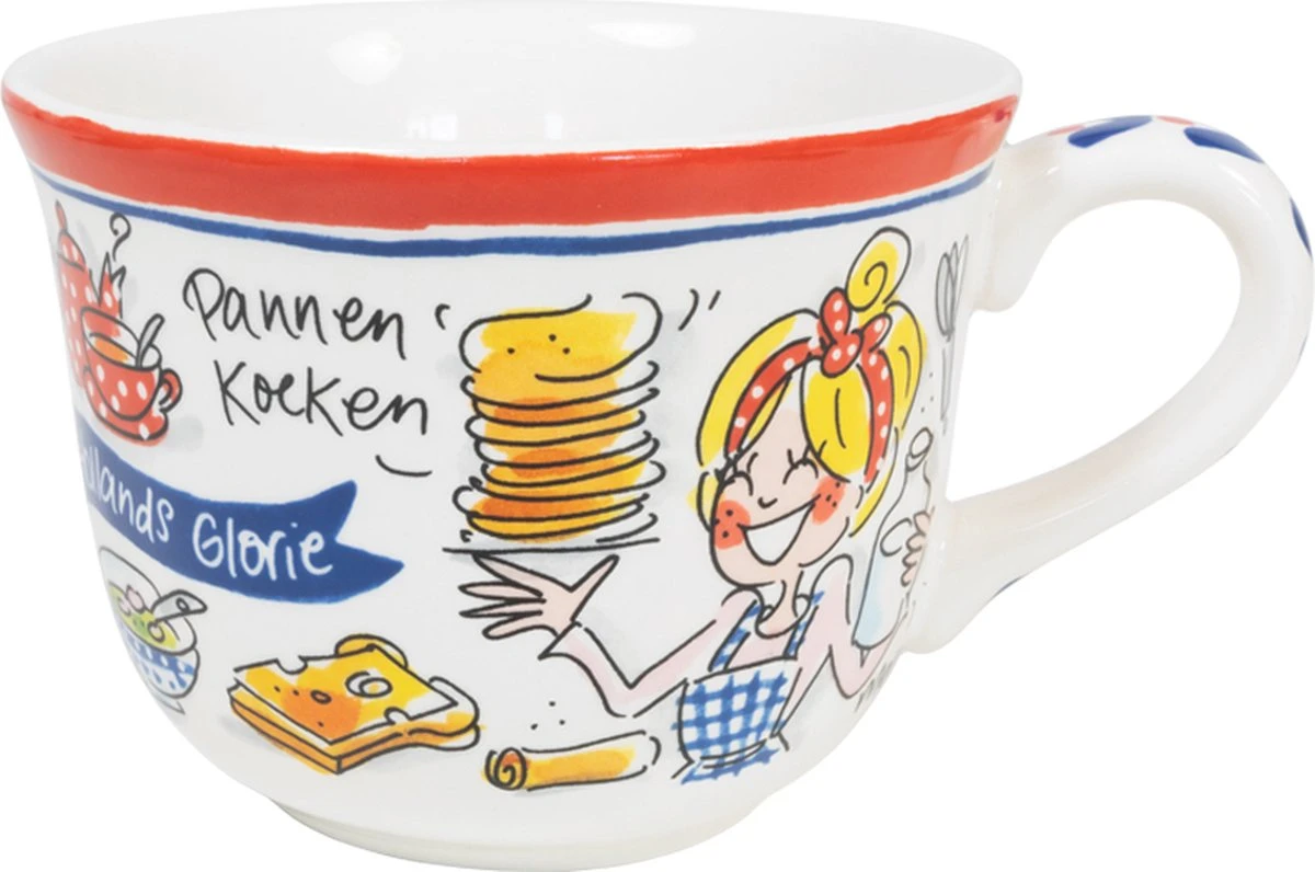 Blond Amsterdam Specials Hollands Glorie Soepkom Met Oor ø14cm 1 Blond Amsterdam Specials Hollands Glorie Soepkom Met Oor ø14cm