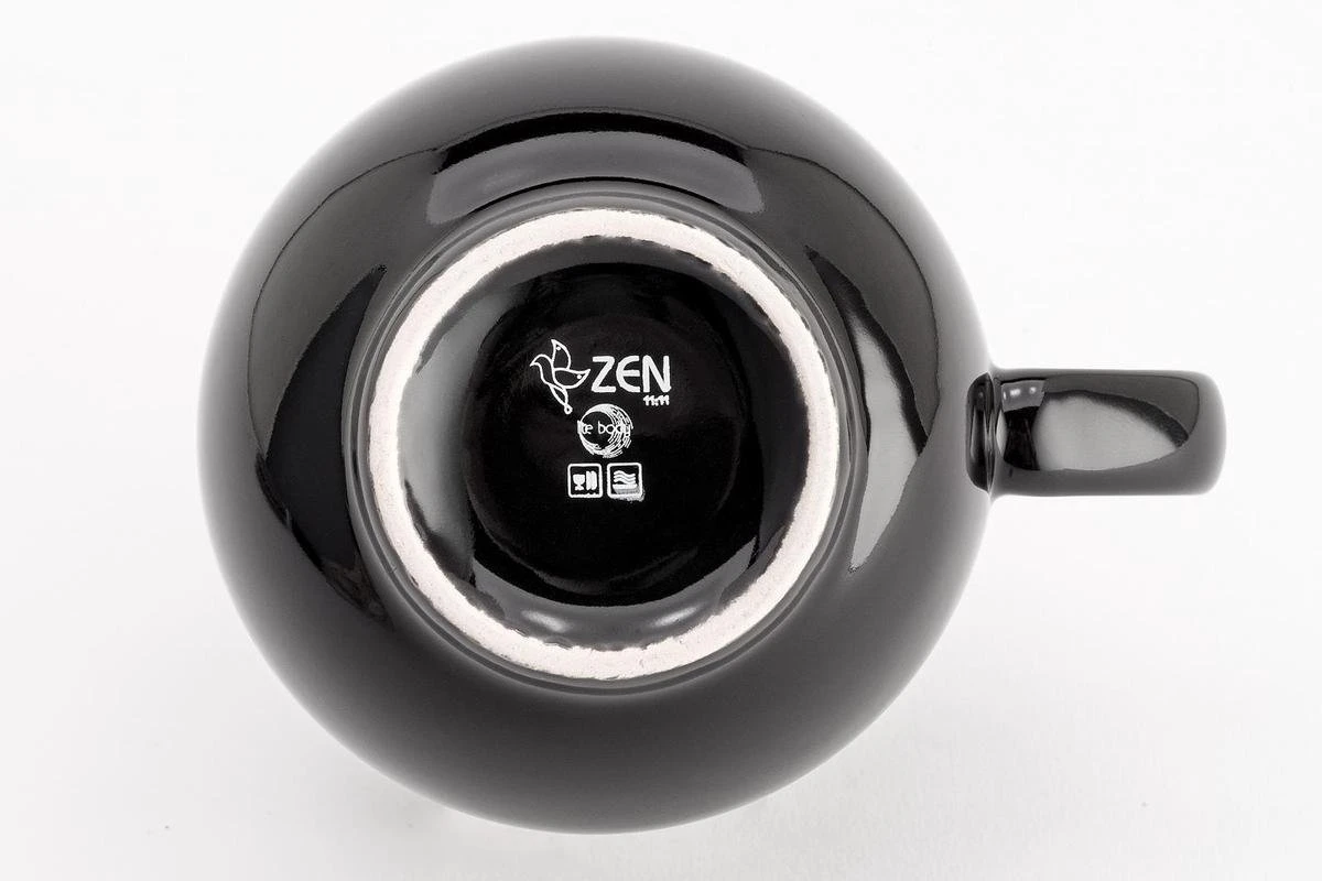 Lite-Body Soepkom Met Oor - Mystique Zwart - Set Van 6 Stuks 2 Lite-Body Soepkom Met Oor - Mystique Zwart - Set Van 6 Stuks - Afbeelding 2