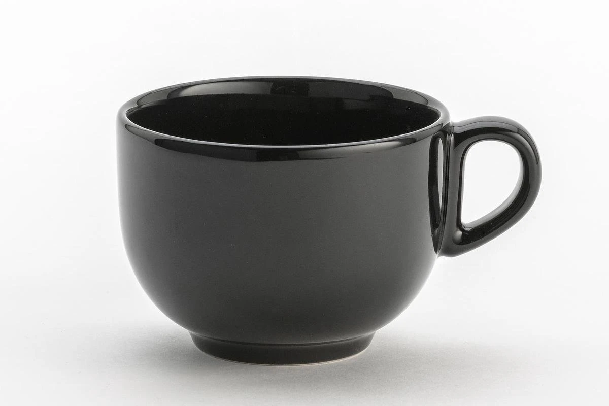 Lite-Body Soepkom Met Oor - Mystique Zwart - Set Van 6 Stuks 3 Lite-Body Soepkom Met Oor - Mystique Zwart - Set Van 6 Stuks - Afbeelding 3