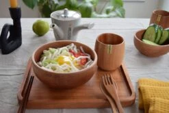 Khaya - Houten Kom Ø15 Cm - Voor Ontbijt, Soep & Matcha Thee - Duurzaam - Vegan -Serviesselectie Winkel 1200x800 128