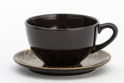 Lite-Body Hermes Soepkom Met Oor - Set Van 6 Stuks - 12 Cm/30 Cl - Aardewerk - Zwart Mat -Serviesselectie Winkel 1200x800 139