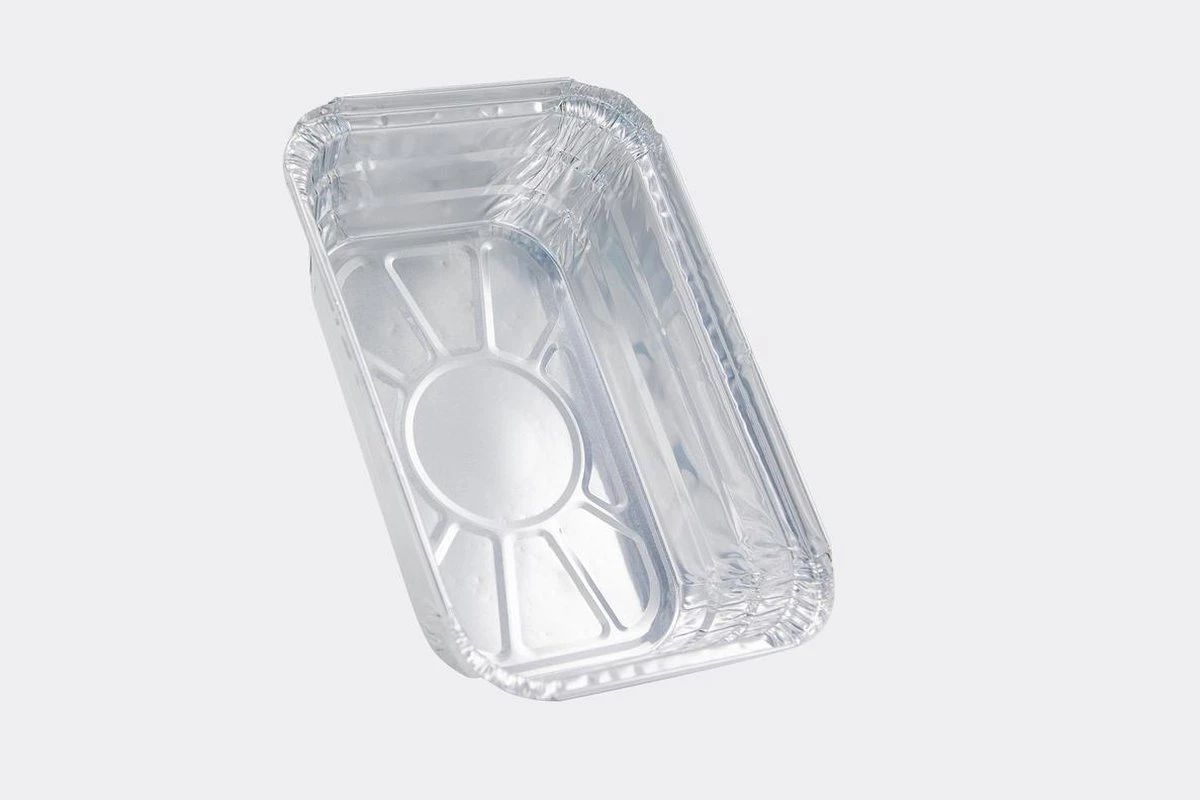 Merkloos Kapsalon Bakjes | Lasagne Bakjes | Aluminium Bakjes | 25 St. | 20 × 13,6 × 5,6cm 2 Merkloos Kapsalon Bakjes | Lasagne Bakjes | Aluminium Bakjes | 25 St. | 20 × 13,6 × 5,6cm - Afbeelding 2