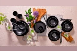 Mammoet Serviesset Moon Stoneware 6-persoons 24-delig Zwart -Serviesselectie Winkel 1200x800 42