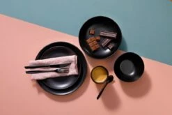 Mammoet Serviesset Moon Stoneware 6-persoons 24-delig Zwart -Serviesselectie Winkel 1200x800 43