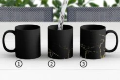 Magische Mok - Foto Op Warmte Mokken - Koffiemok - Marmer - Zwart - Goud - Luxe - Magic Mok - Beker - 350 ML - Theemok 11 Magische Mok - Foto Op Warmte Mokken - Koffiemok - Marmer - Zwart - Goud - Luxe - Magic Mok - Beker - 350 ML - Theemok -Serviesselectie Winkel 1200x800 68