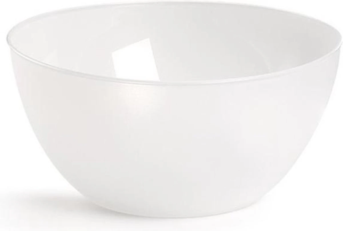 1x Grote Saladeschalen/kommen Transparant - 25 Cm - Sla/salade Serveren - Schalen/kommen Van Kunststof - Keukenbenodigdheden 1 1x Grote Saladeschalen/kommen Transparant - 25 Cm - Sla/salade Serveren - Schalen/kommen Van Kunststof - Keukenbenodigdheden