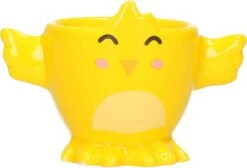 Merkloos 4x Witte Paashaas En Gele Kuiken Eierdopjes 7 Cm - Paasdecoratie/Paasontbijt -Serviesselectie Winkel 1200x817 1