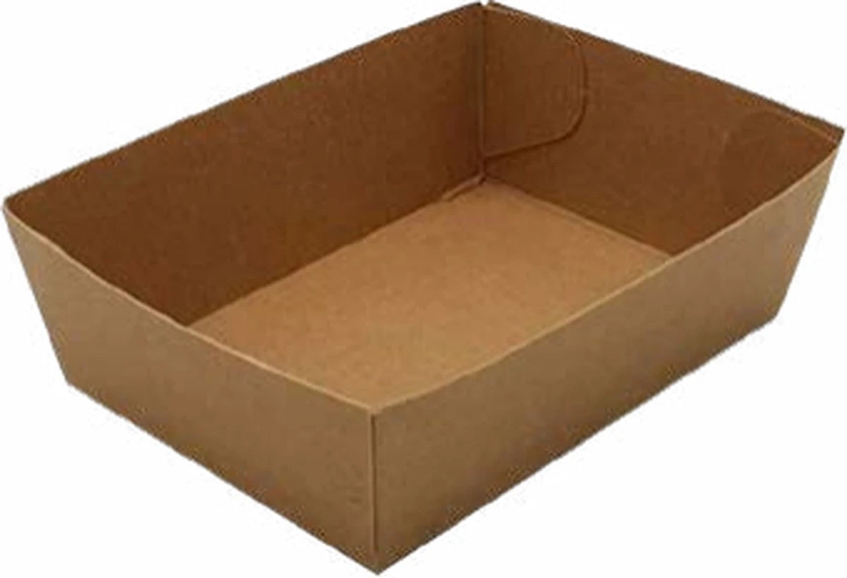 Merkloos A7 Bakje Karton 50st -Klein: 85x60x30mm - Klein Frietbakje - Snackbakje - Kartonnen Bakje - Milieuvriendelijk - Duurzaam - Friet - Patat 2 Merkloos A7 Bakje Karton 50st -Klein: 85x60x30mm - Klein Frietbakje - Snackbakje - Kartonnen Bakje - Milieuvriendelijk - Duurzaam - Friet - Patat - Afbeelding 2