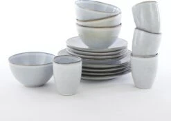 Mica Decorations Tabo Serviesset 4 Persoons - Grijs