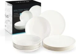 Villeroy & Boch, Vivo 19-5254-7611 Tafelservies Voor Maximaal 6 Personen, 12 Stuks, Premium Porselein, Wit 7 Villeroy & Boch, Vivo 19-5254-7611 Tafelservies Voor Maximaal 6 Personen, 12 Stuks, Premium Porselein, Wit -Serviesselectie Winkel 1200x860 1