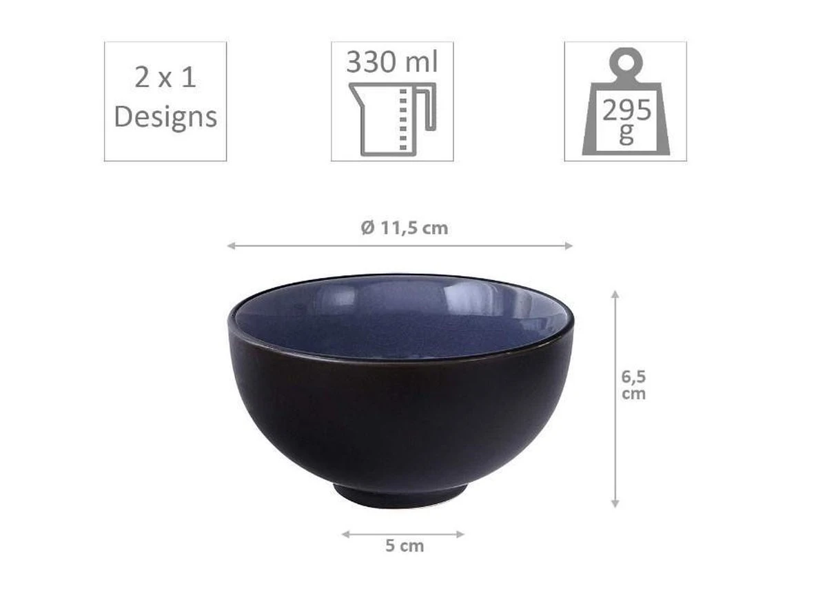 Tokyo Design Studio Glassy Blue Sushi Servies - 8 Delig - 2 Persoons 4 Tokyo Design Studio Glassy Blue Sushi Servies - 8 Delig - 2 Persoons - Afbeelding 4