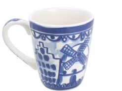 Blond Amsterdam Delfts Blond Mok - Molen - Aardewerk -Serviesselectie Winkel 1200x900 89