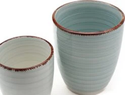 Koffiekopjes - Ocean Blue - Koffiebeker - Unieke Kleuren - Blauw - Set Van 12 Kopjes (ook Los Verkrijgbaar) - 160ML En 340ML - Porselein - Hip En Trendy -Serviesselectie Winkel 1200x911 2