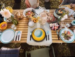 Mepal - Serviesset Bloom 8-delig – Geschikt Als Stijlvol Buitenservies - Pebble Black – Ideaal Voor Buiten En Binnen – Licht In Gewicht -Serviesselectie Winkel 1200x924