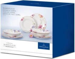 Villeroy & Boch Mariefleur Basic Dinerset 12-delig - Porselein -Serviesselectie Winkel 1200x949